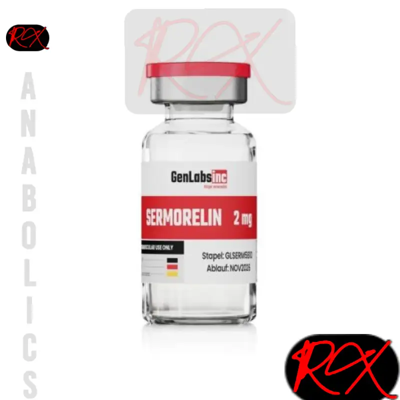 SERMORELIN – 2MG VIAL(WITH BACTERIOSTATIC WATER)– GENLABS