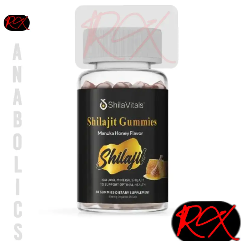 Write a detailed product description on SHILAJIT GUMMIES ( 500MG ORGANIC SHILAJIT ) [60 GUMMIES – MANUKA HONEY FLAVOR – SHILAVITALS